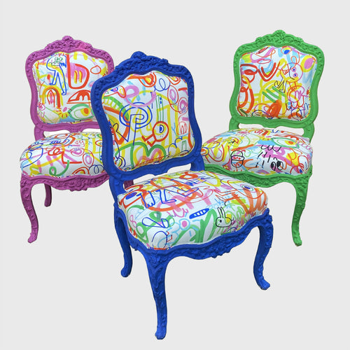 ensemble_de_trois_chaises_graffiti_atelier_frederic_moulin copie | EMPREINTES Paris - EMPREINTES Paris
