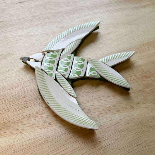 oiseau_mural_nouvel_envol_anis_et_celadon copie | EMPREINTES Paris - EMPREINTES Paris