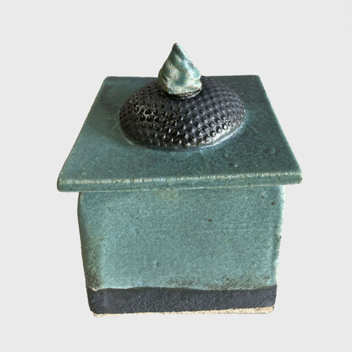 Boîte carrée turquoise | EMPREINTES Paris - EMPREINTES Paris