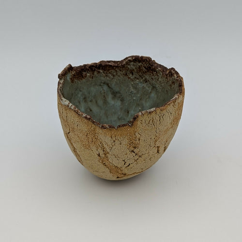 Sculpture Terre craquelée - grès roux 04 | EMPREINTES Paris - EMPREINTES Paris