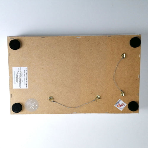 Déliquescence - Tableau en émail 3D sur cuivre et feuilles d'argent | EMPREINTES Paris - EMPREINTES Paris