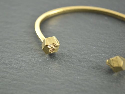 Jonc Pyrite Or - bazalte copie | EMPREINTES Paris - EMPREINTES Paris