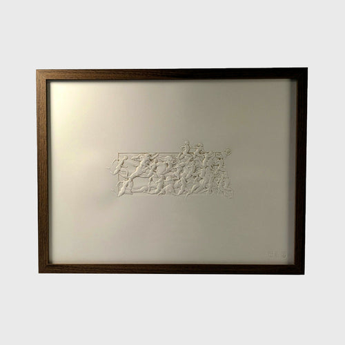 Estampe d'art - La Course II - Version rehausse de dorure | EMPREINTES Paris - EMPREINTES Paris