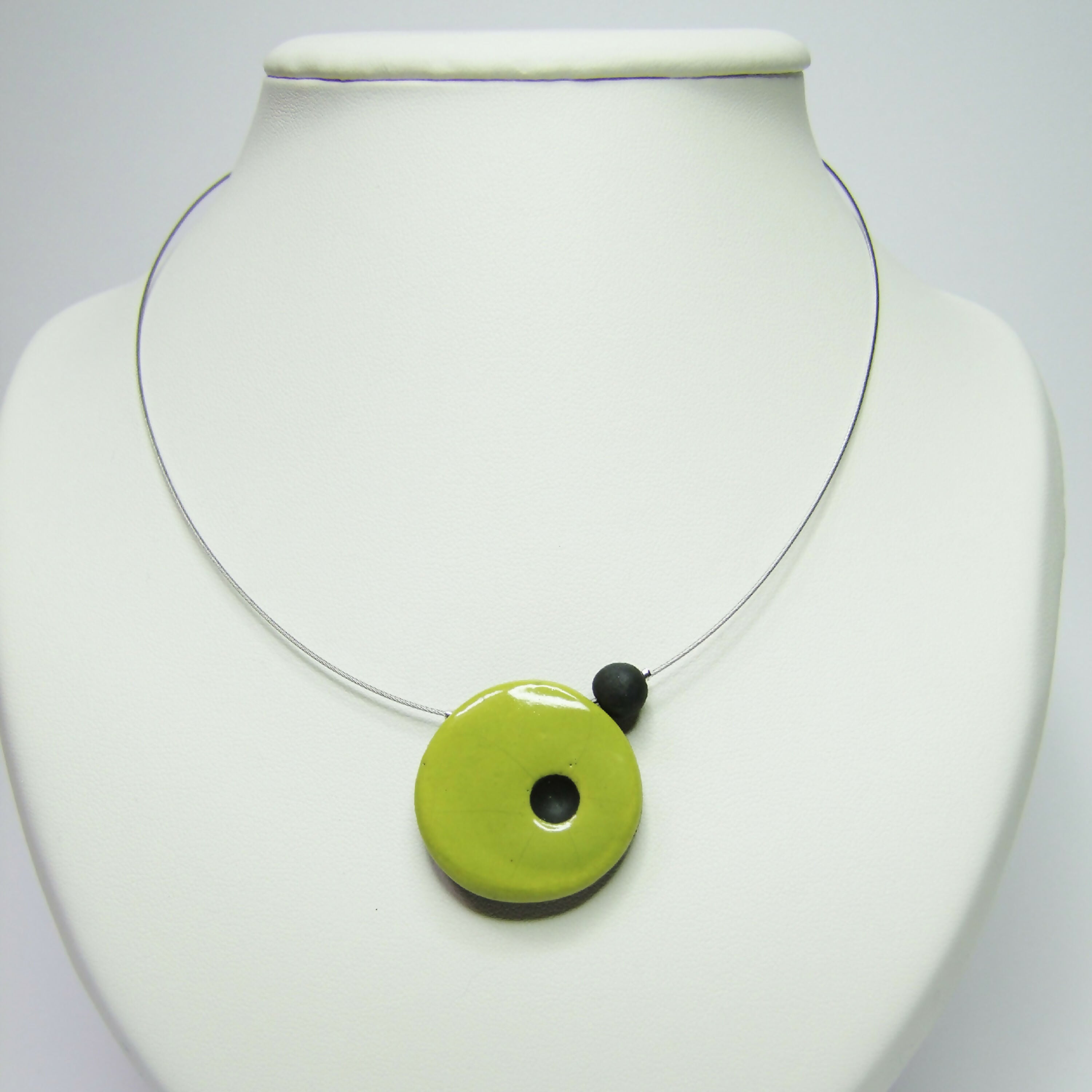 Collier Solo pointé vert anis | EMPREINTES Paris
