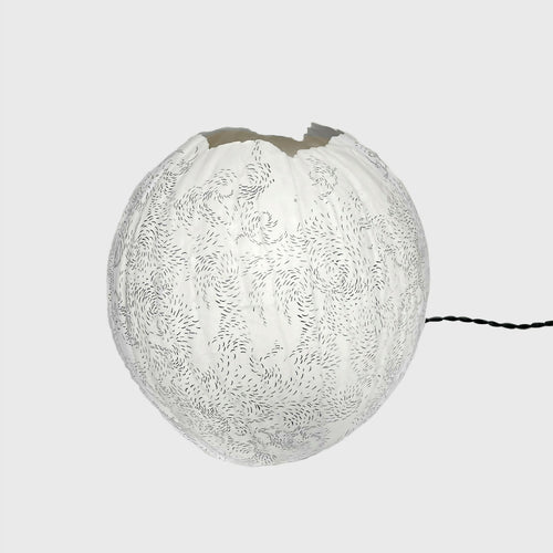 Lampe cocon dessin Bourasques | EMPREINTES Paris - EMPREINTES Paris