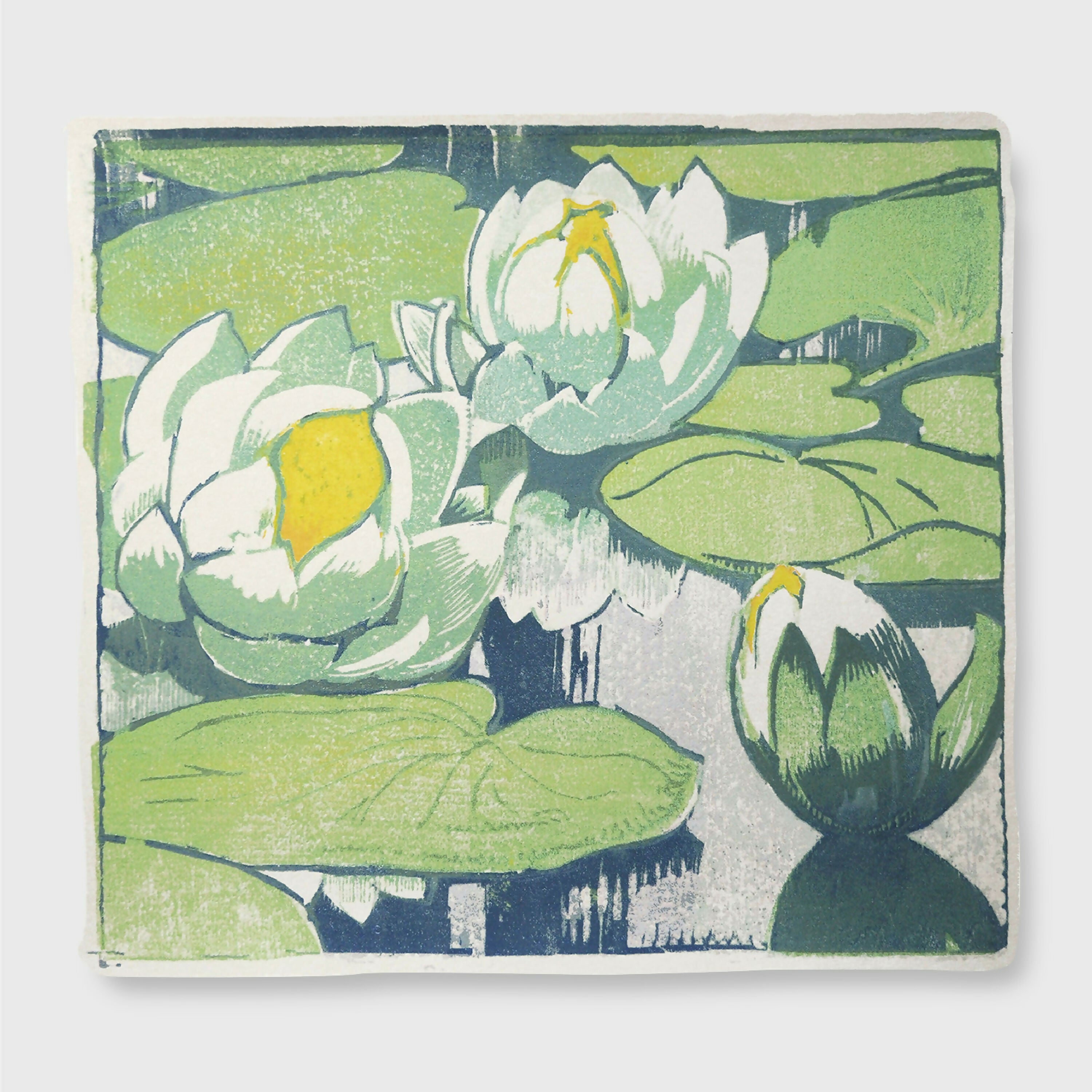 mabel_royds_water_lilies_serigraphie_le_trou_de_la_serrure copie | EMPREINTES Paris