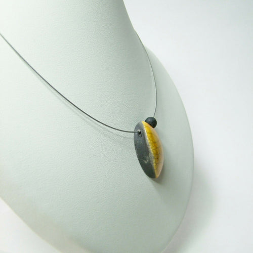 Collier Solo Lune jaune | EMPREINTES Paris - EMPREINTES Paris