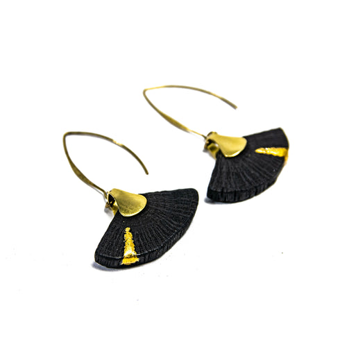 boucles_doreilles_hime_mini_ginko_kintsugi_1_charcoal_eskimeit copie | EMPREINTES Paris - EMPREINTES Paris
