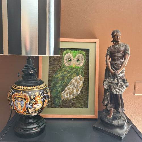 tableau_brode_la_hulotte_carole_bonneau copie | EMPREINTES Paris - EMPREINTES Paris