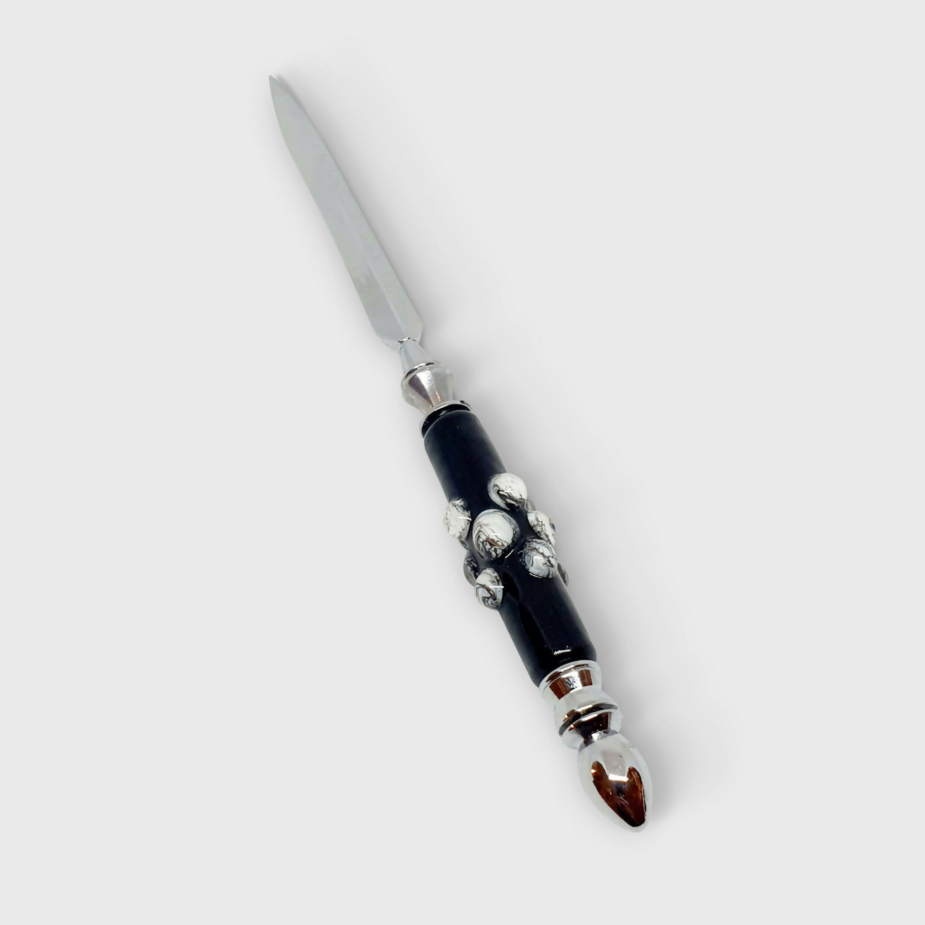 Coupe-papier en verre de Murano filé au chalumeau - Bubble | EMPREINTES Paris