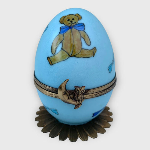 Œuf musical ourson bleu | EMPREINTES Paris - EMPREINTES Paris