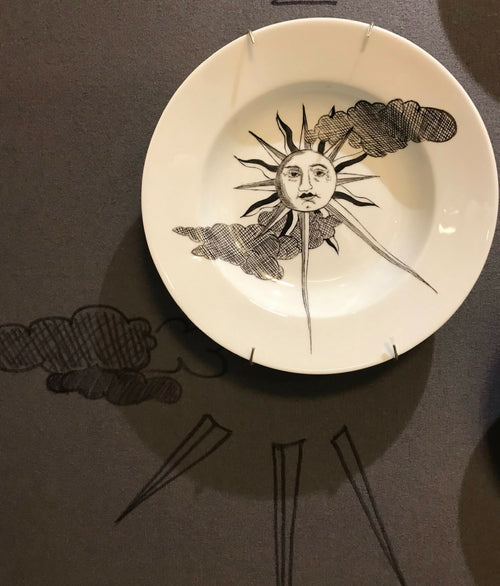 Assiette soleil boudeur | EMPREINTES Paris - EMPREINTES Paris