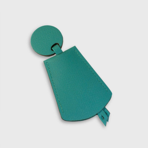 porte_clefs_vert_emeraude_julie_troncin_maroquinerie copie | EMPREINTES Paris - EMPREINTES Paris
