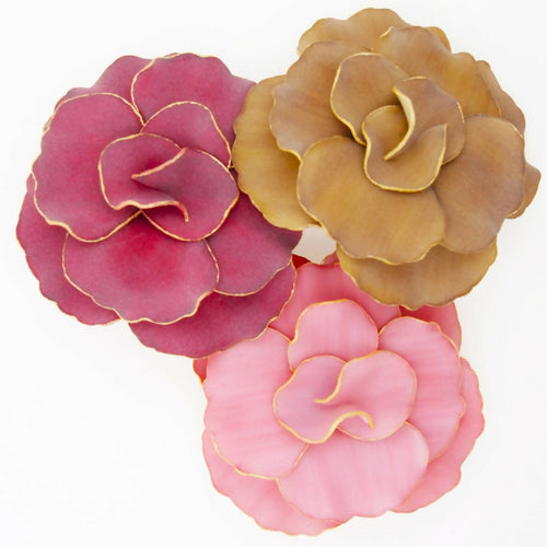 Grande broche Mathie mat coloris au choix | EMPREINTES Paris - EMPREINTES Paris