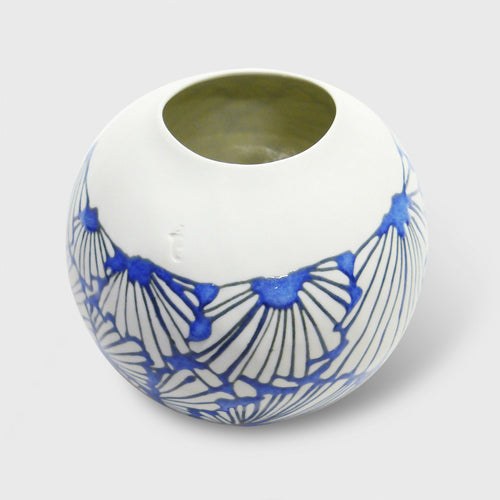 Vase boule bleu | EMPREINTES Paris - EMPREINTES Paris
