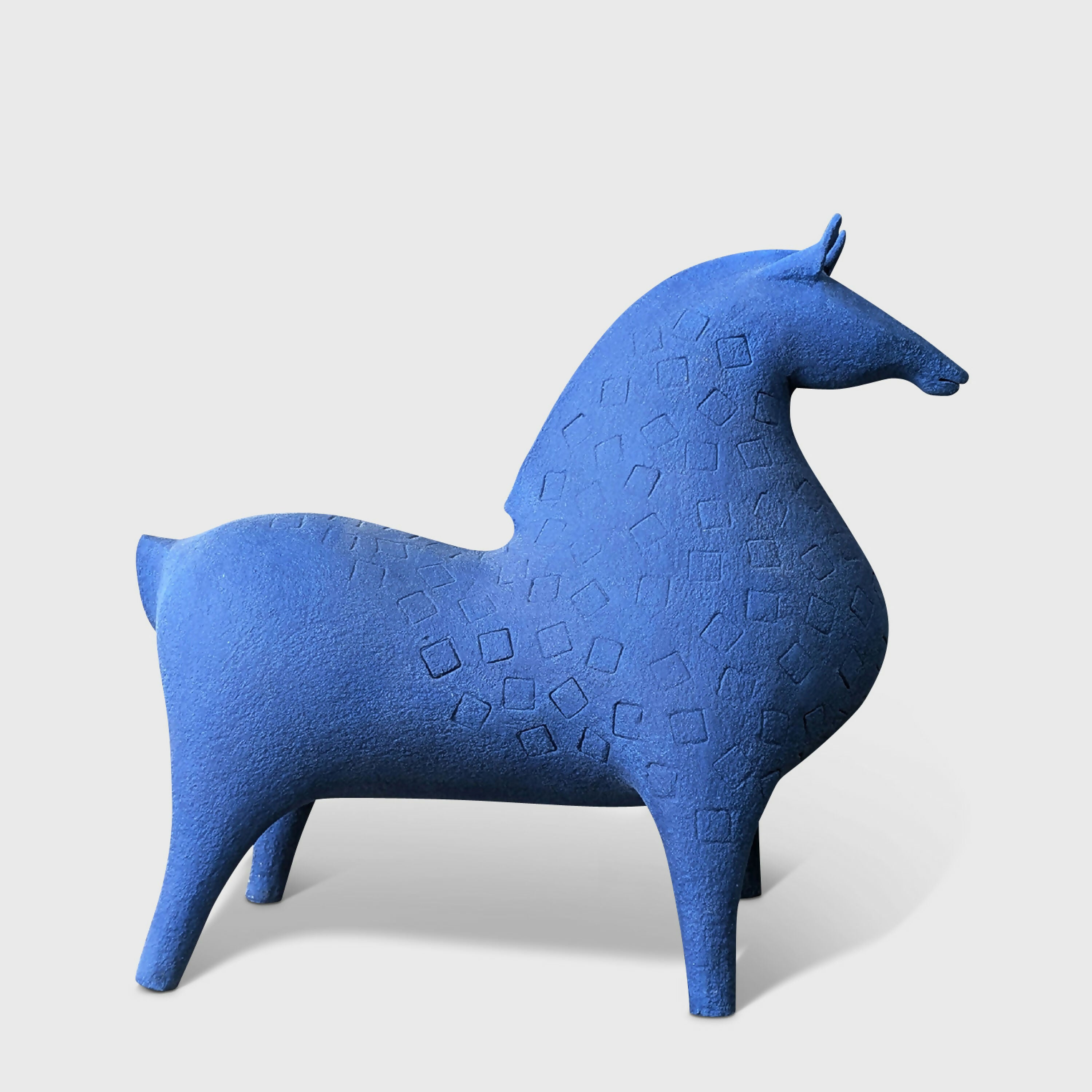 Sculpture Cheval Blue Collection Classique | EMPREINTES Paris