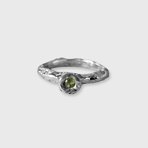 Bague péridot en argent | EMPREINTES Paris - EMPREINTES Paris