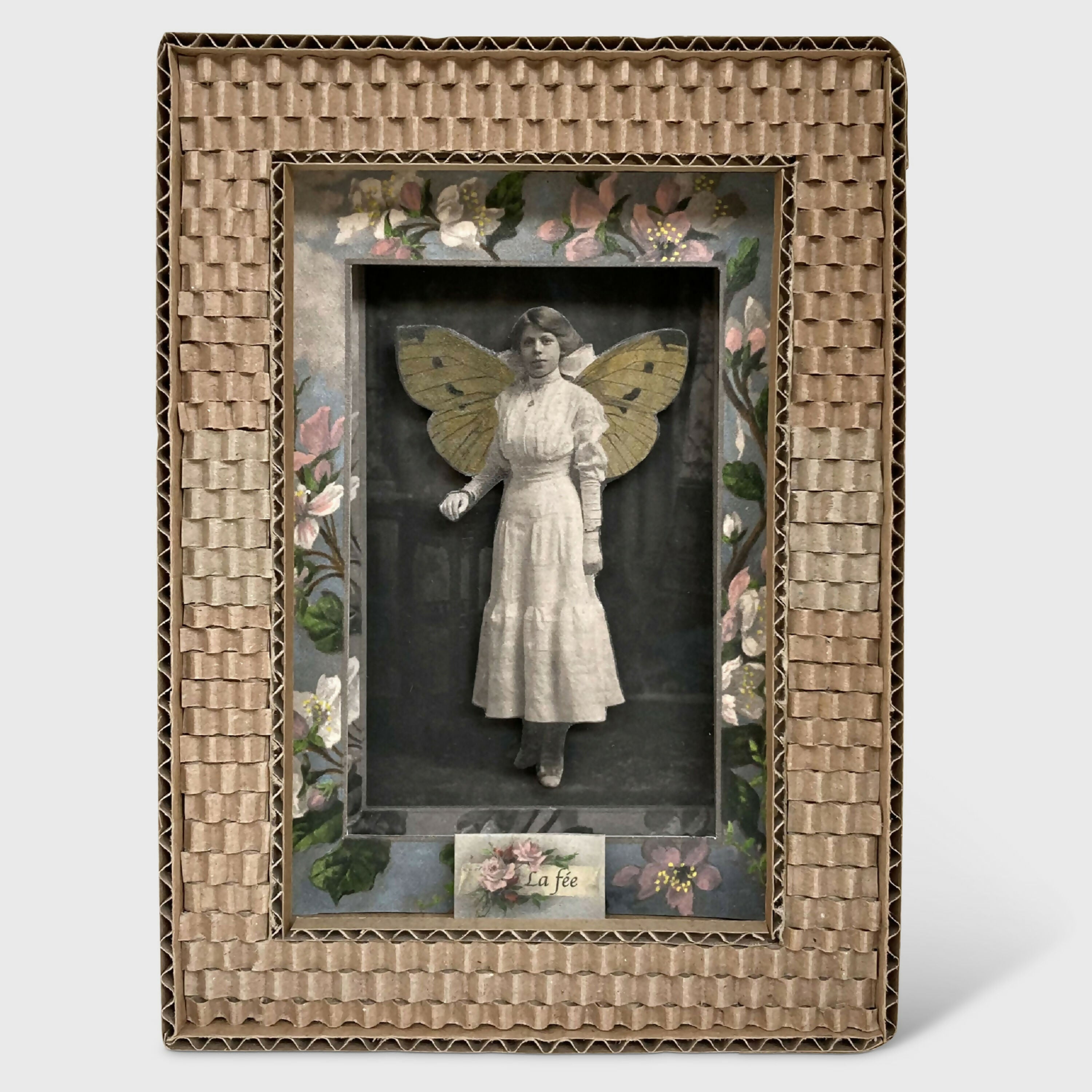 Photomontage - Petite vitrine Fée papillon | EMPREINTES Paris