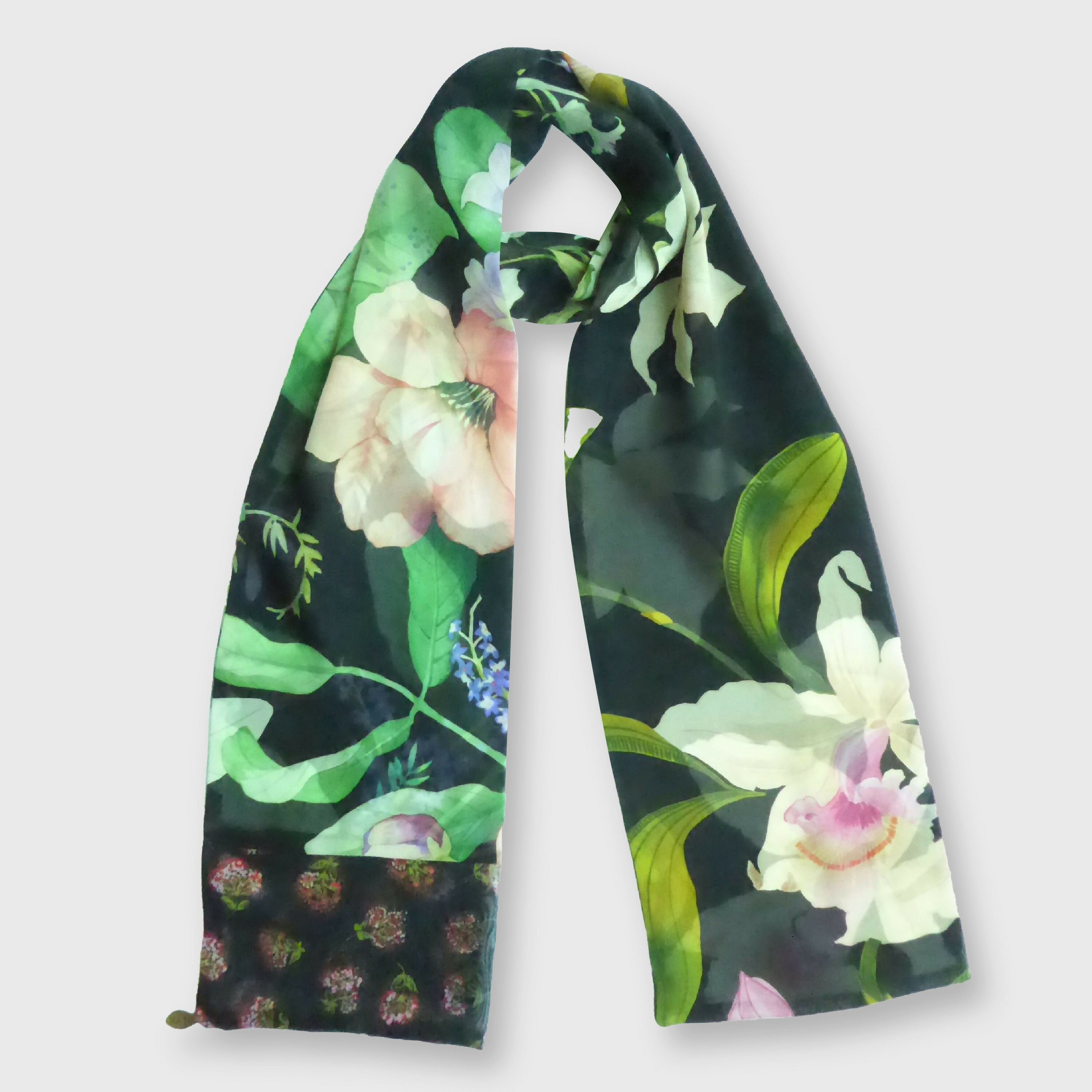foulard_mousseline_soie_tropical_flower_maya_hochman copie | EMPREINTES Paris