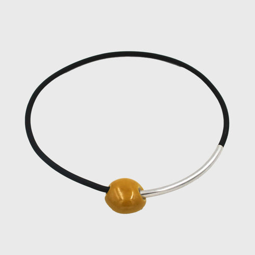 Collier sakura jaune | EMPREINTES Paris - EMPREINTES Paris