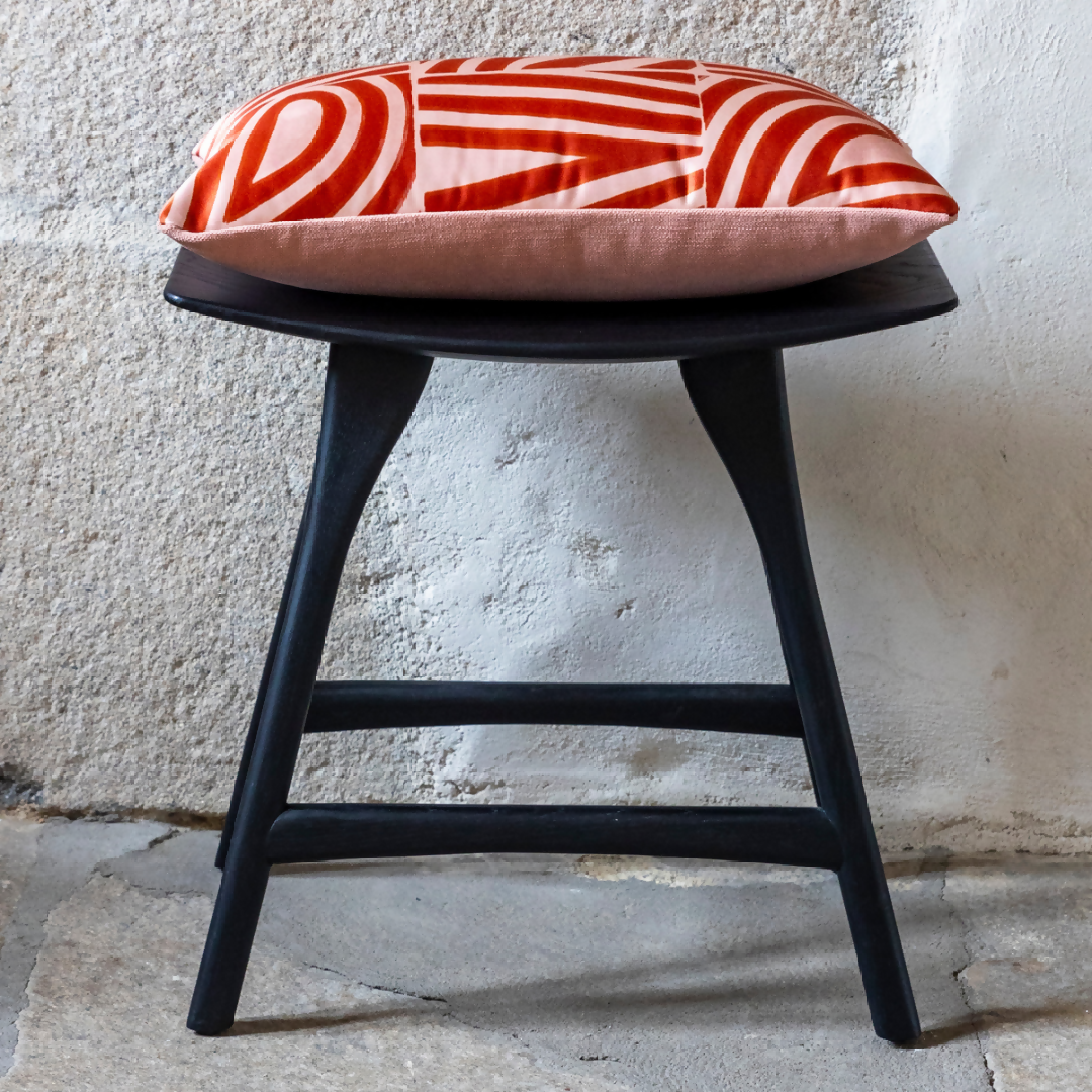 Coussin Juliette terracotta | EMPREINTES Paris