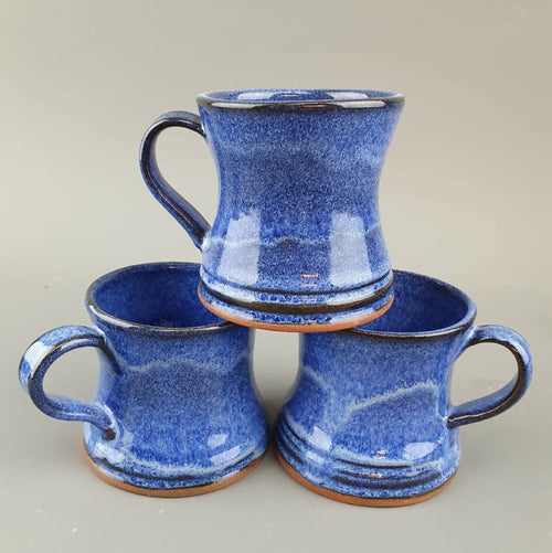 Mug expresso en grès avec email bleu | EMPREINTES Paris - EMPREINTES Paris