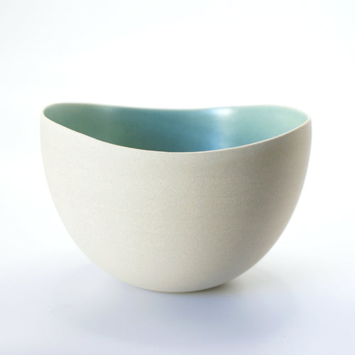 bol_gres_blanc_lisse_interieur_bleu_vert_fonce_emmanuelle_manche_ceramique copie | EMPREINTES Paris - EMPREINTES Paris