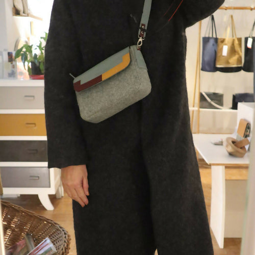 sac_a_main_raphael_tweed_vert_sylvie_strohl | EMPREINTES Paris - EMPREINTES Paris