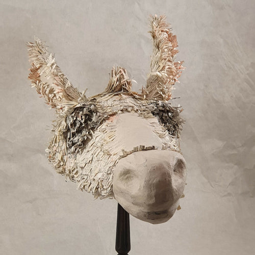 sculpture_papier_un_demi_ane_laurence_lehel copie | EMPREINTES Paris - EMPREINTES Paris