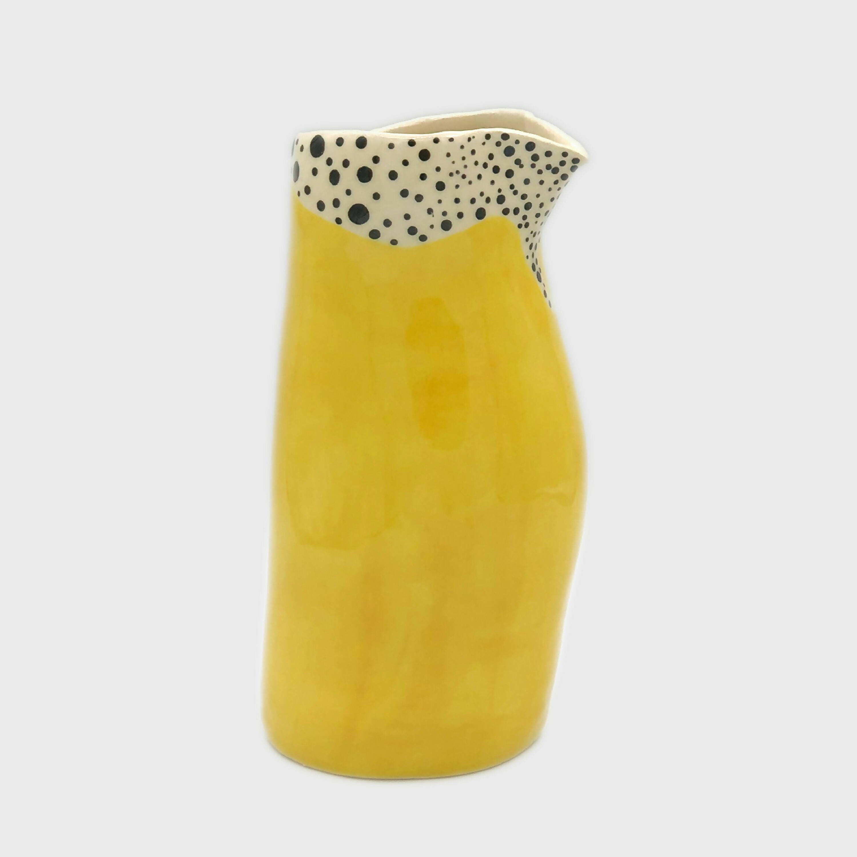 Vase-carafe Oiseaux , jaune | EMPREINTES Paris