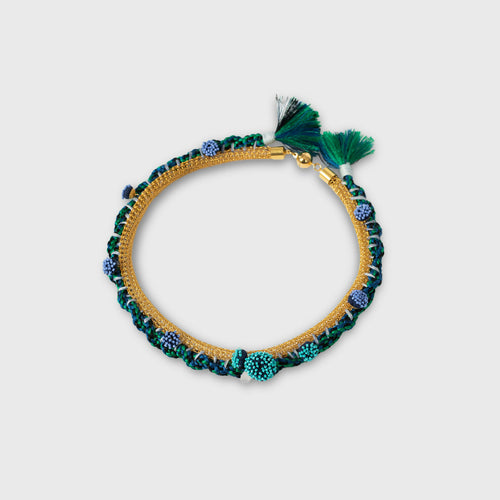 Collier Kabuki bleu | EMPREINTES Paris - EMPREINTES Paris