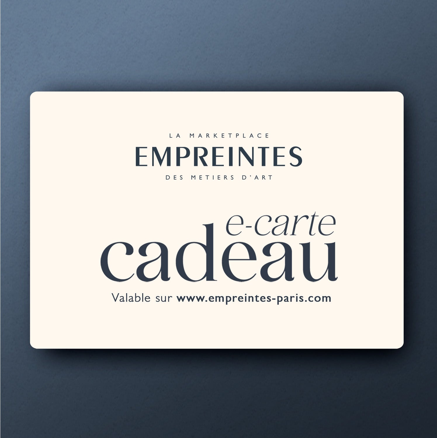 e-Carte Cadeau | EMPREINTES Paris | EMPREINTES Paris