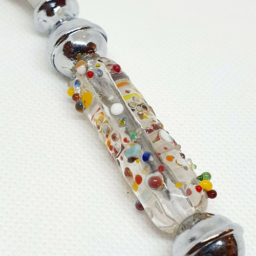 Décapsuleur en verre transparent et éclats multicolores | EMPREINTES Paris - EMPREINTES Paris