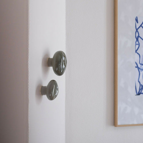 Patère Agate vert Mousse | EMPREINTES Paris - EMPREINTES Paris