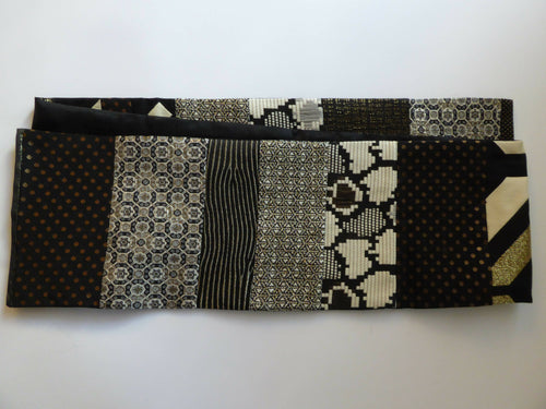 Écharpe bijou - Noir gold | EMPREINTES Paris - EMPREINTES Paris