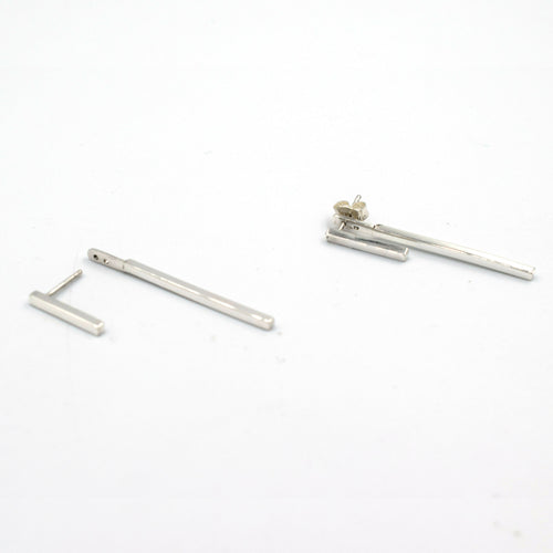 Boucles d'oreilles Bauhaus traits | EMPREINTES Paris - EMPREINTES Paris