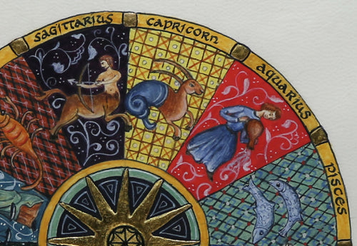 Enluminure Zodiaque | EMPREINTES Paris - EMPREINTES Paris