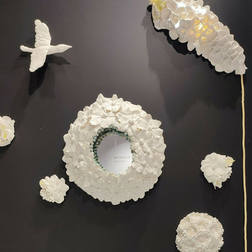 miroir_hydrangea_sophie_luline_ceramiste copie | EMPREINTES Paris - EMPREINTES Paris