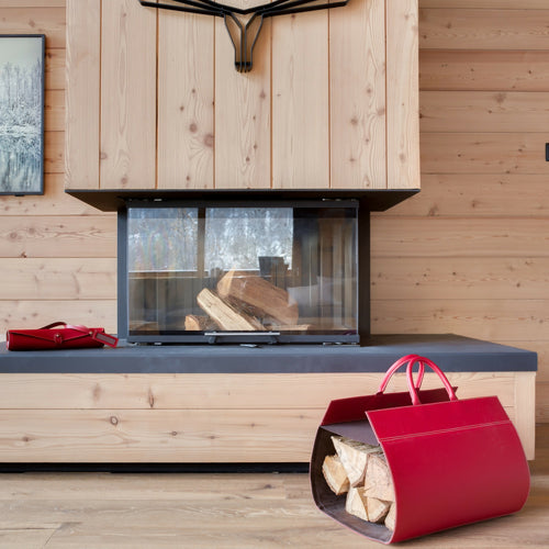 Trousse à feu en cuir rouge | EMPREINTES Paris - EMPREINTES Paris