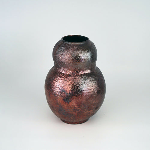 vase_raku_rouge_cuivre_calebasse_potje copie | EMPREINTES Paris - EMPREINTES Paris
