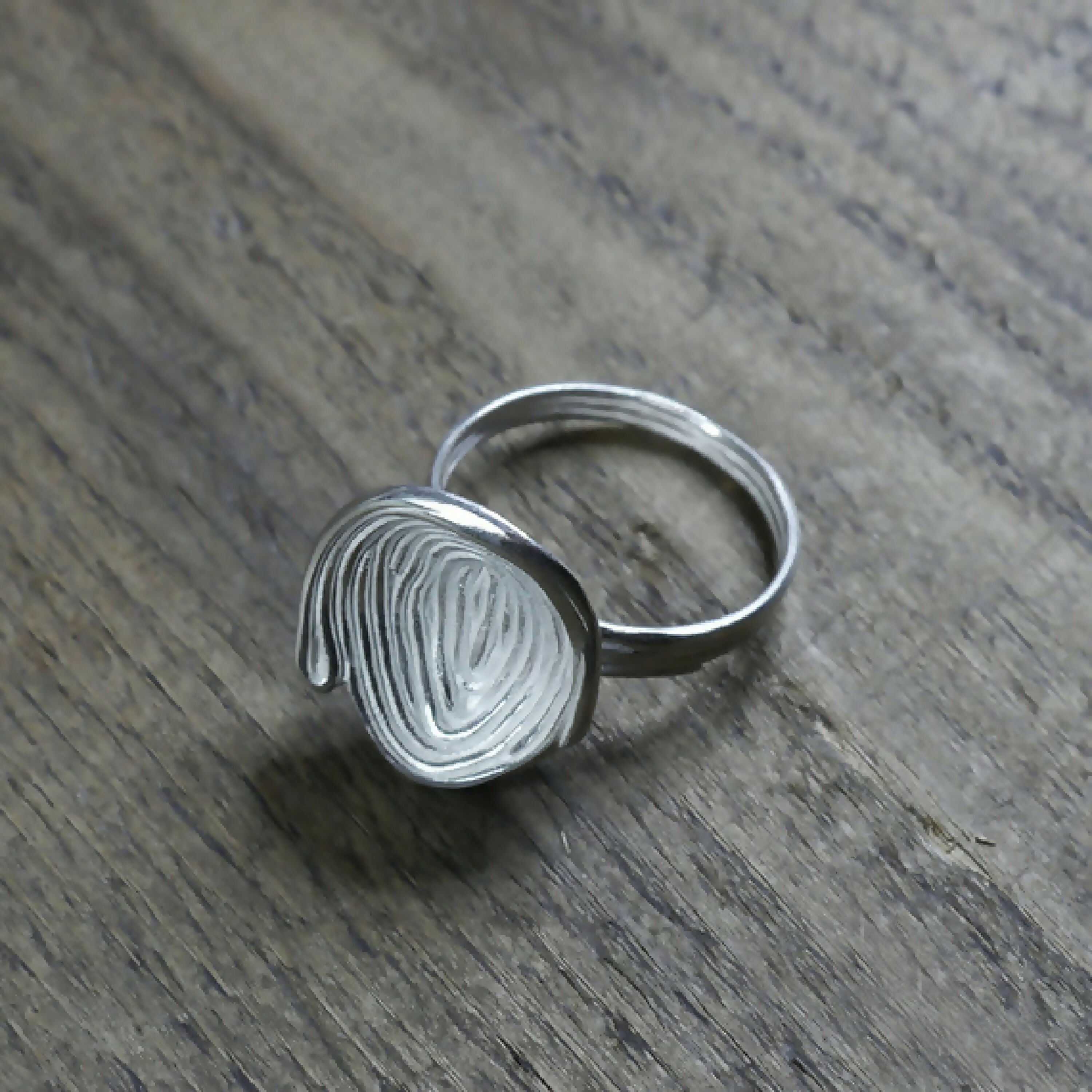 Bague nid en argent massif recyclé | EMPREINTES Paris