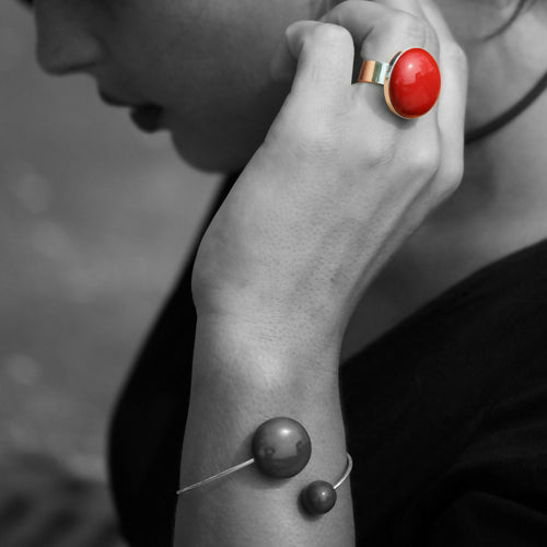 bague_bulle_ceramique_ajustable_andreani_creations copie | EMPREINTES Paris - EMPREINTES Paris