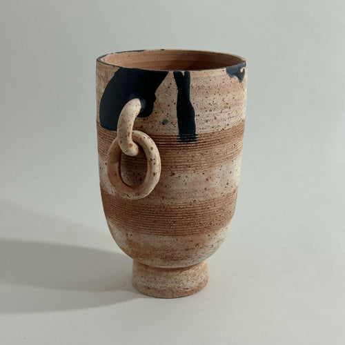 Vase Terracotta à anse d'inspiration antique | EMPREINTES Paris - EMPREINTES Paris