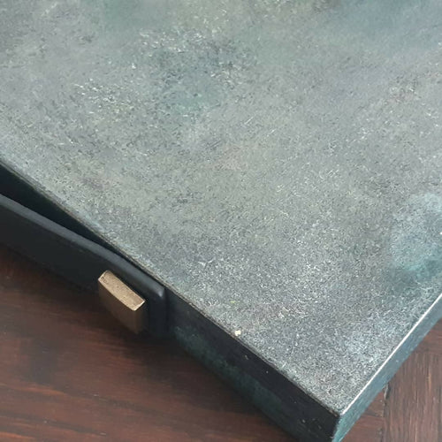 Œuvre murale -Plateau de table Lac de Bethmale | EMPREINTES Paris - EMPREINTES Paris