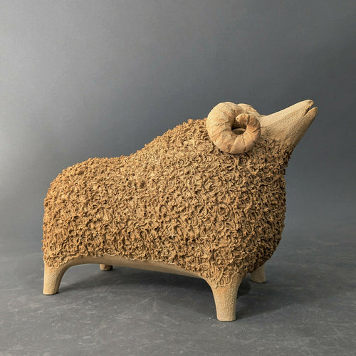 Sculpture Bélier Roux Collection Singing | EMPREINTES Paris - EMPREINTES Paris