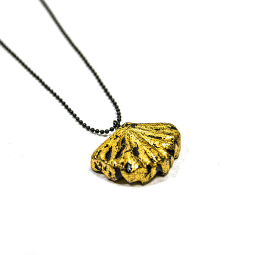 Collier KIN-KURO-HANA-GINKO - charcoal copie | EMPREINTES Paris - EMPREINTES Paris