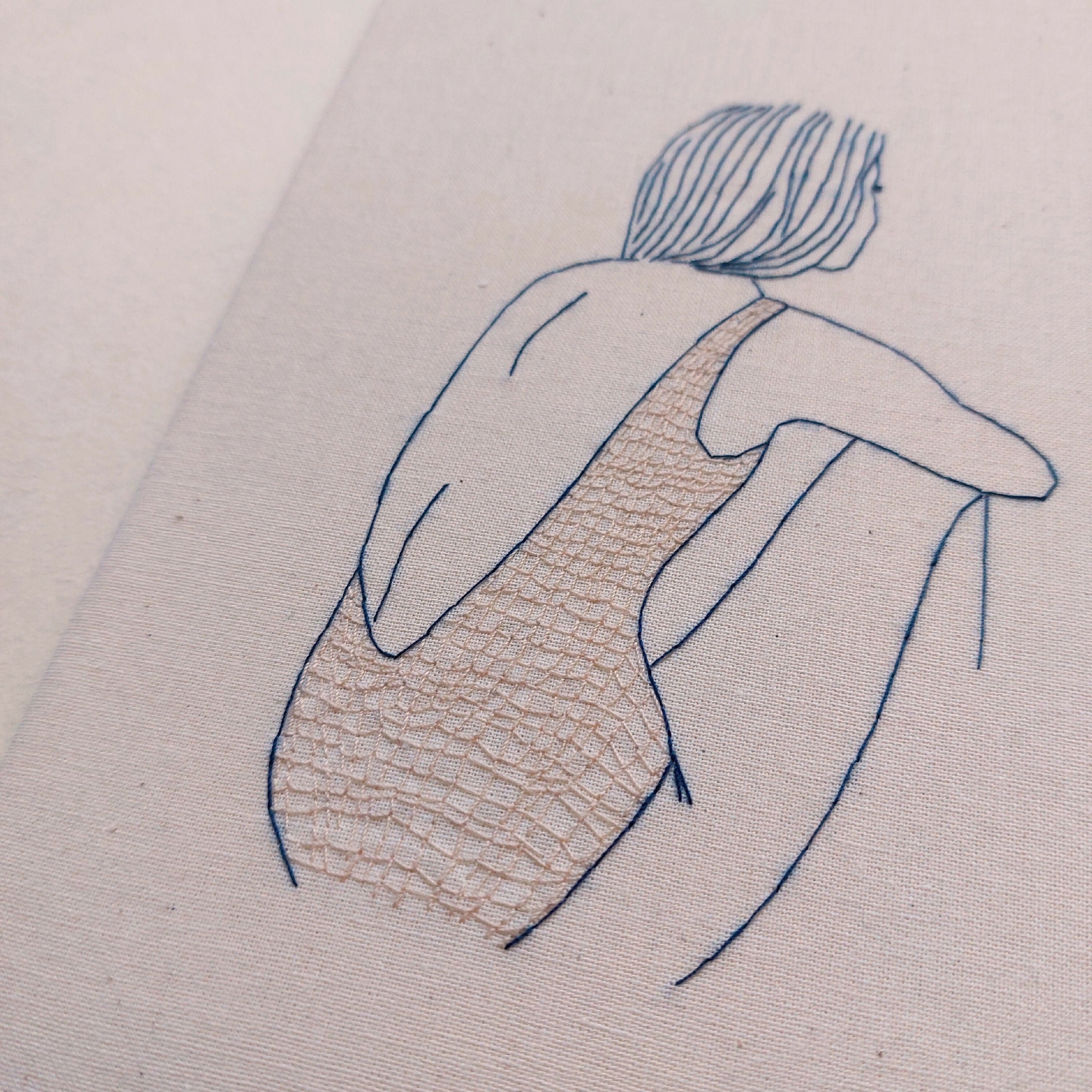 dessin_brode_celle_en_maillot_de_bain_aude_herrard copie | EMPREINTES Paris