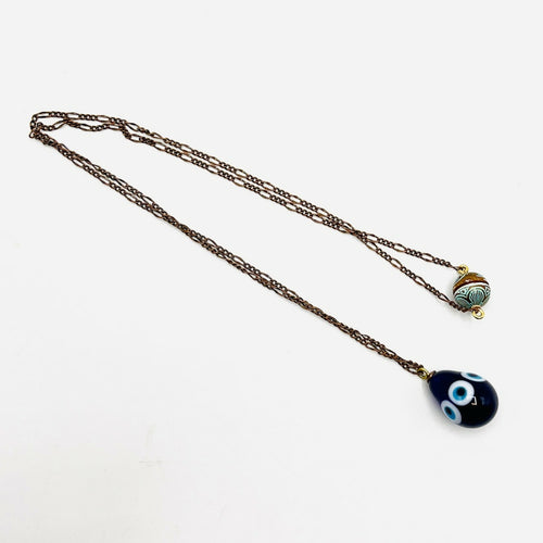 collier_nazar_bleu_transparent_caille_silice_creation copie | EMPREINTES Paris - EMPREINTES Paris