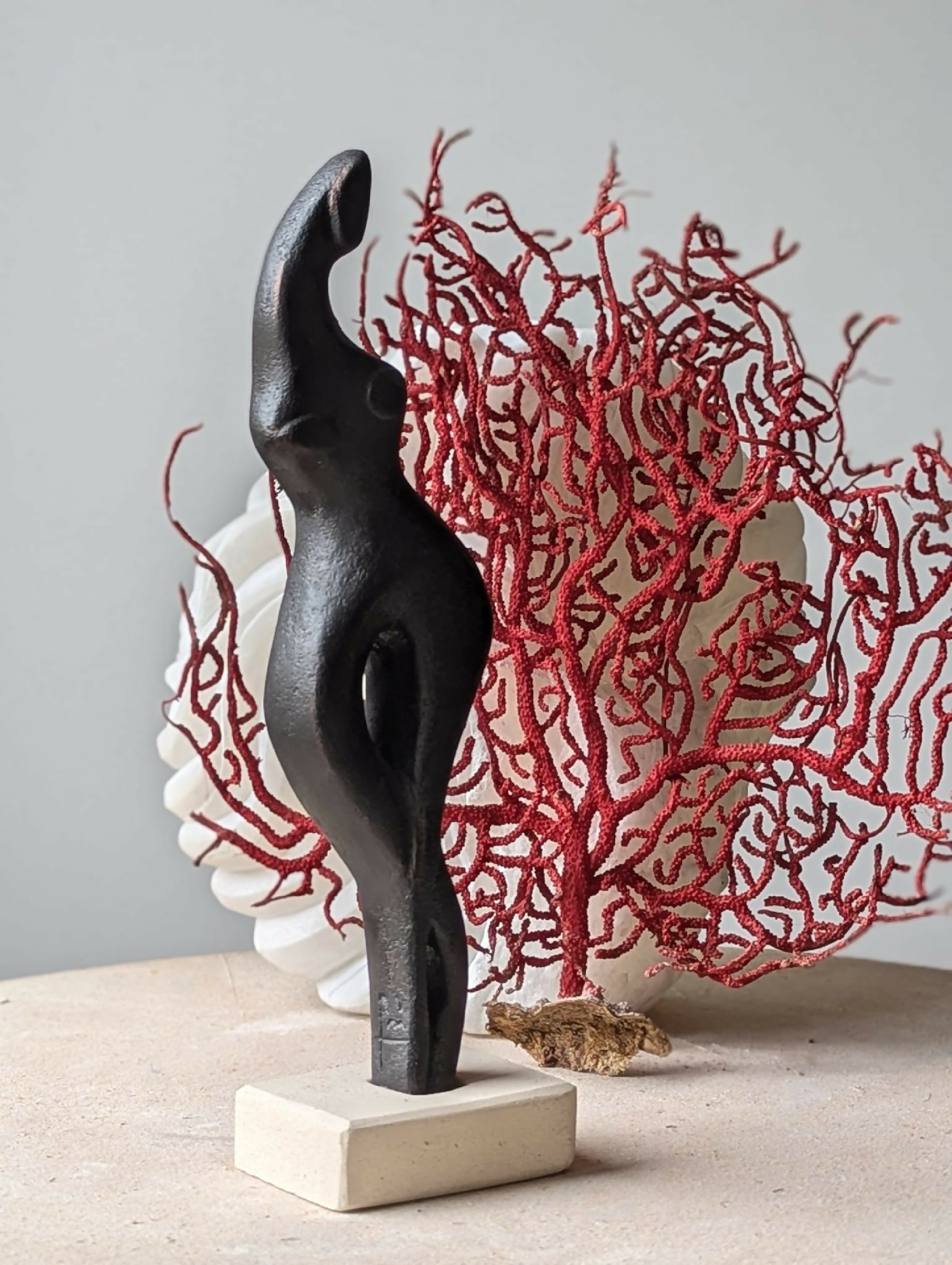 Figurine 23 en pierre calcaire de l