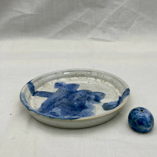 coupelle_porte_encens_bleu_laure_neumann copie | EMPREINTES Paris - EMPREINTES Paris